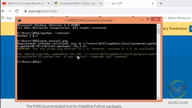 How to Install and setup Python and Django in Windows 10 with Visual Studio смотреть онлайн