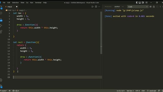 Factory Pattern in (OOP) in JavaScript смотреть онлайн