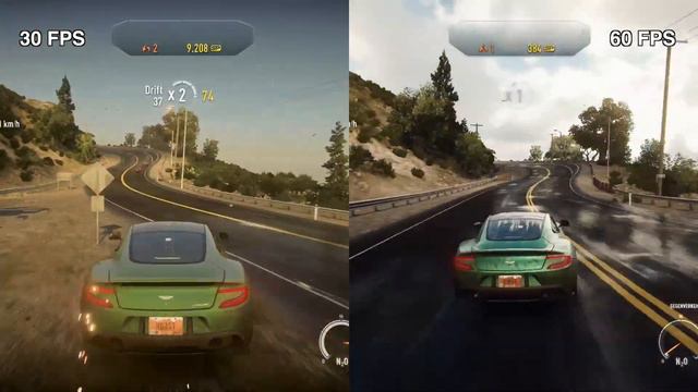 Need for Speed Rivals | 30 versus 60 fps | Cheat смотреть онлайн