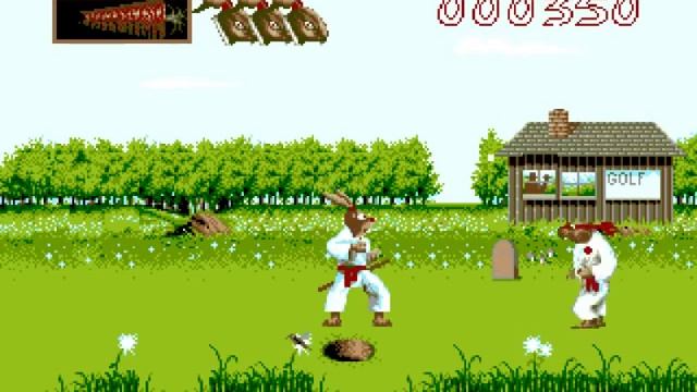 DOS Time - Ninja Rabbits смотреть онлайн