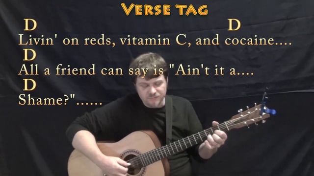 Truckin' (Grateful Dead) Fingerstyle Guitar Cover Lesson In D With Chords/Lyrics