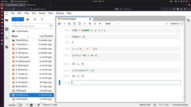 Python Programming - Functions in Python #18(HINDI) - 4 смотреть онлайн