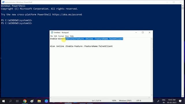 How To Enable Telnet Using 3 Methods - Graphically, Command, PowerShell смотреть онлайн