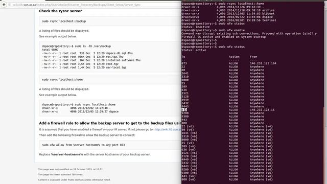Tutorial: DSpace (09 from 16) - backup DSpace смотреть онлайн
