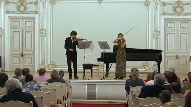 Ysaye sonata for 2 violin (1 mov't) смотреть онлайн