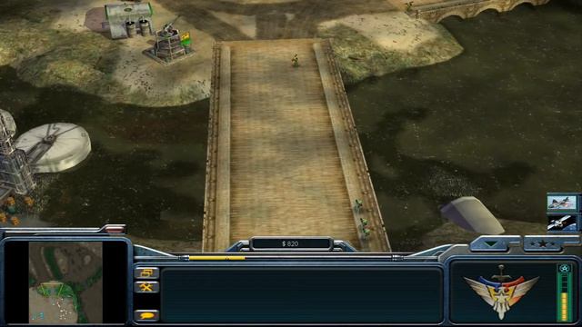 Zero Hour speed run AirForce hard mode Challenge 01 vs Toxin Command and Conquer Generals смотреть онлайн