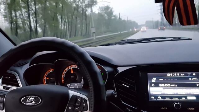 LADA VESTA SW CROSS 1.8 робот. рассказ про прошивку ЭБУ, и первые впечатления смотреть онлайн