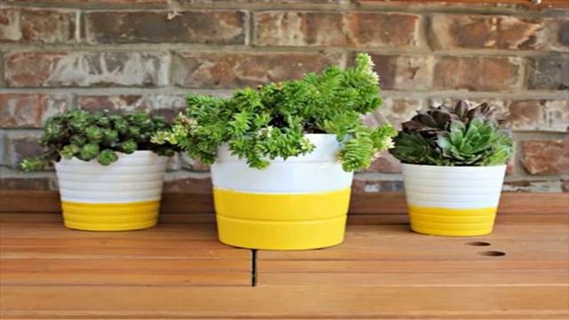 Мир поделок и самоделок цветы в горшках хенд мейд Поделки для дачи Декор для дома своими руками смотреть онлайн
