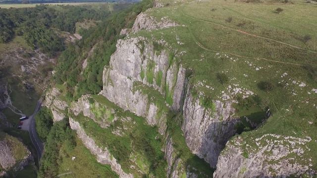 Cheddar Gorge-ous 4k Phantom 3 Aerial Video UAV Drone смотреть онлайн