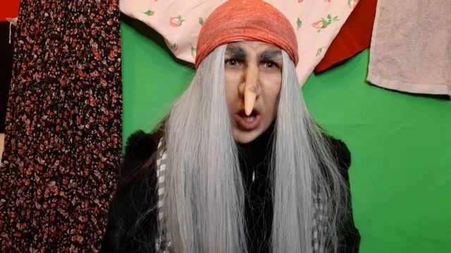 Перевоплощение в Бабу Ягу! Как сделать грим Бабы Яги? Аэлита Арт: трансформация смотреть онлайн