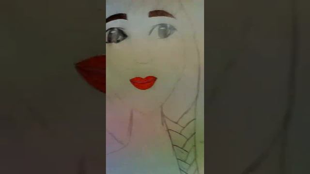 Как нарисовать косу смотреть онлайн