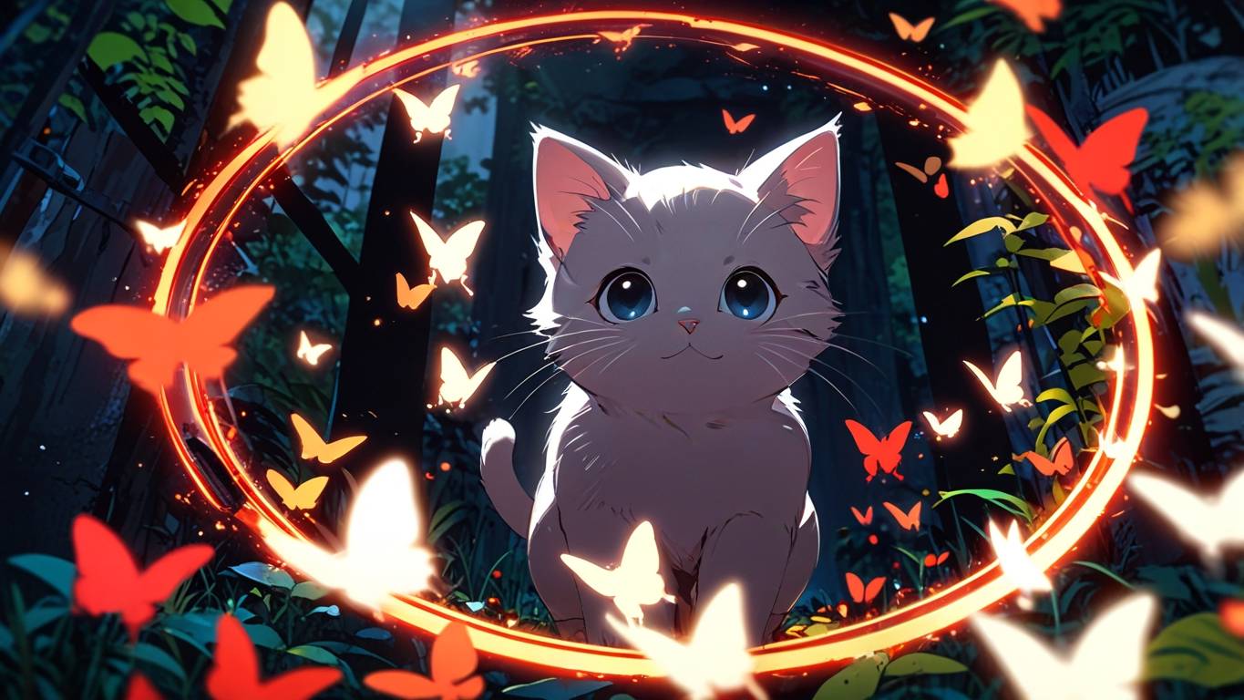 Приключения Белого Котенка. Серия 7: Путешествие к Звездному Озеру. смотреть онлайн