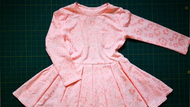 Diy✂️Выкройка детского платья на 3-4года ❤️ #выкройка #платье #dress смотреть онлайн