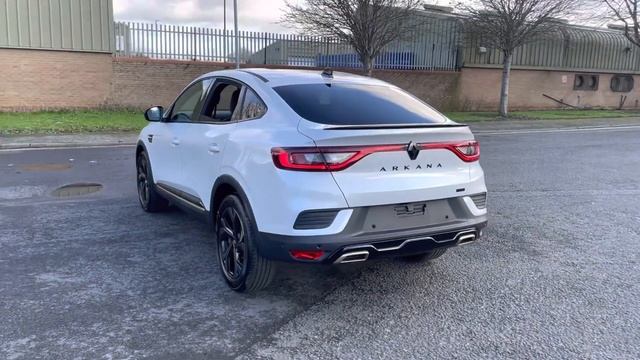 RENAULT ARKANA ENGINEERED ETECH HYBRID in Pearl White смотреть онлайн