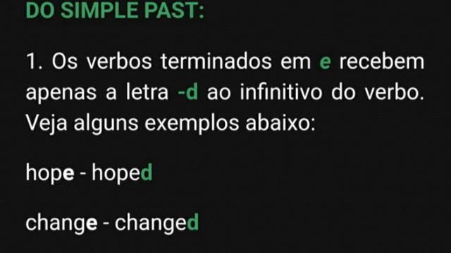 Simple Past - Regular Verbs смотреть онлайн