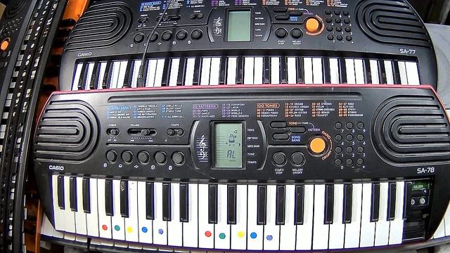 CASIO SA-78 (DEMO songs) смотреть онлайн