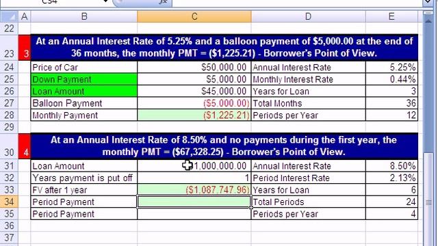 Excel Finance Trick #5: PMT & FV function & Delayed Payments смотреть онлайн