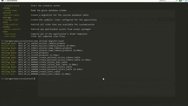 Curso de Laravel - #22 Reset, Refresh e Fresh смотреть онлайн