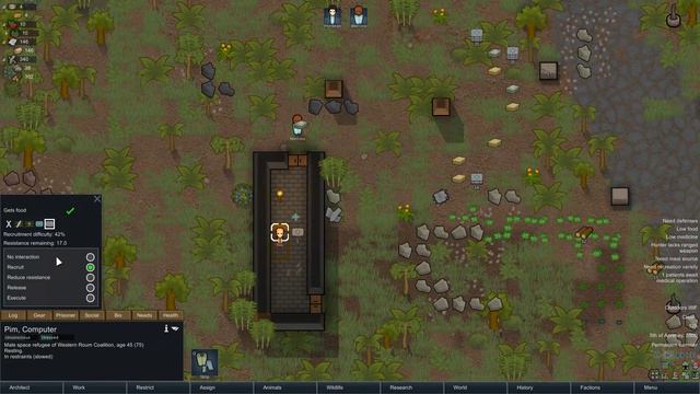 RimWorld -- Episode 2: Cybernetic Victi... Friend! -- Bionic Superhumans смотреть онлайн