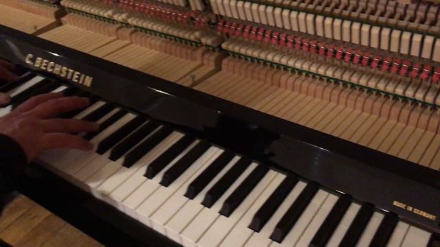 PIANO DROIT C.BECHSTEIN Classic 124 Noir Poli 1***EML PIANOS*** смотреть онлайн