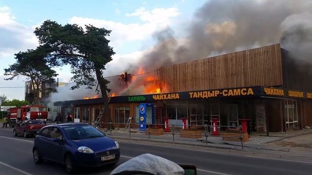 Лосино-Петровский. Чайхана тандыр самса пожар смотреть онлайн