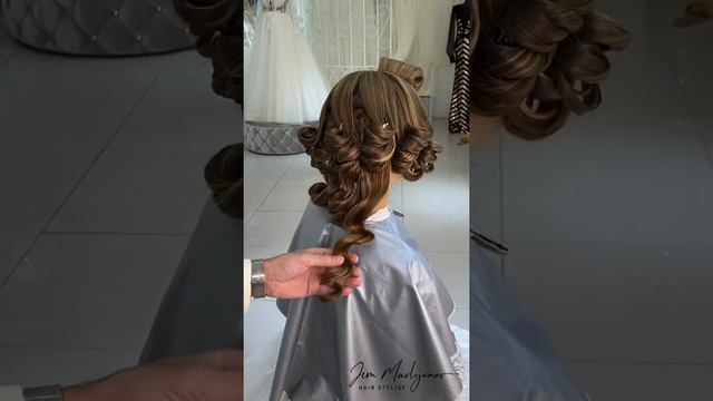 Голливудские волны с добавлением тресса от Jemmavlyanov Jemshit Mavlyanov смотреть онлайн