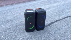 JBL Partybox 2x100 & 2x310 TWS range test