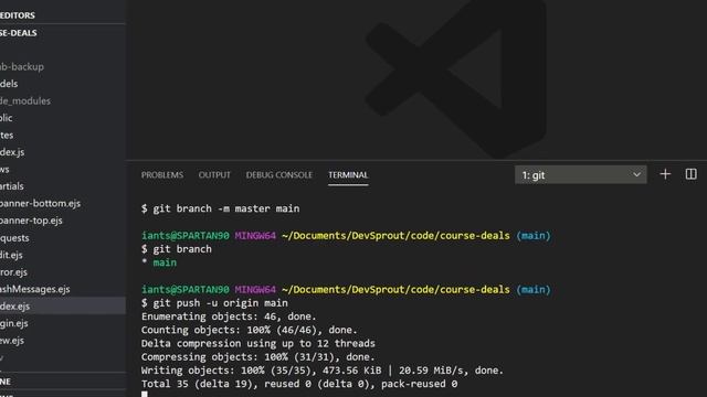 Easily Rename Git Master Branch смотреть онлайн