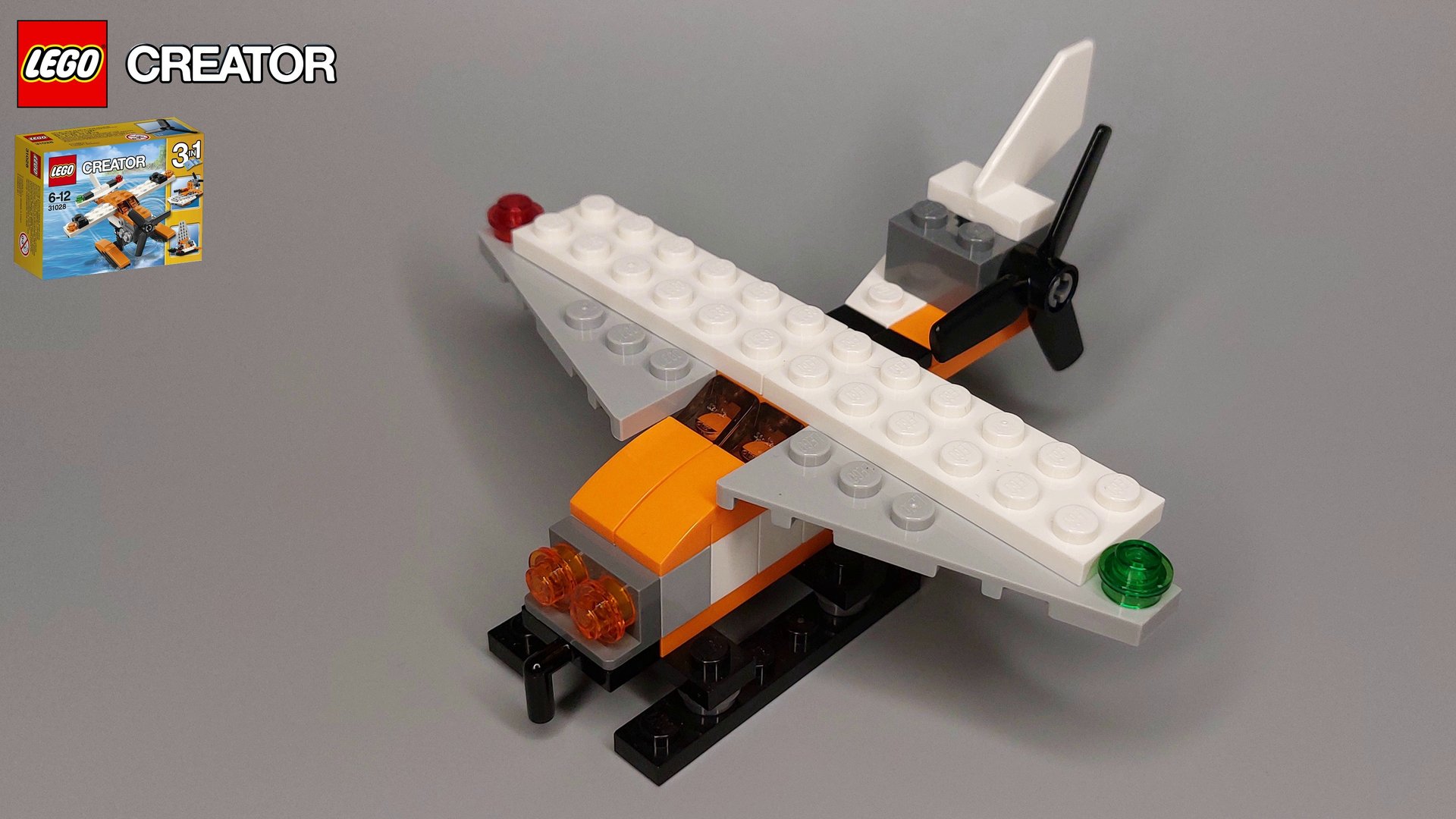 Лего Самоделки - САМОЛЁТ из Lego Creator (31028) #2 смотреть онлайн