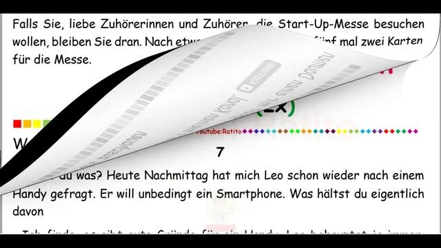 71 - (Audio Verbessert) Deutsch Lernen Im Schlaf & Hören, Lesen Und Verstehen-B1- ?????????????????