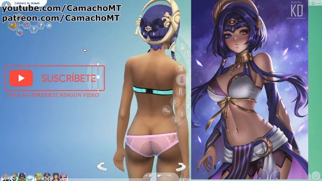 Candace | Genshin Impact | Sims 4 | смотреть онлайн