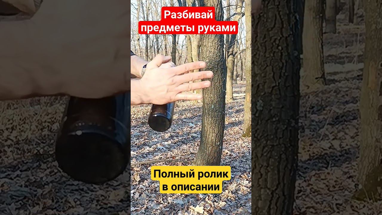 Разбивание руками (бутылка, доска, кирпич) смотреть онлайн