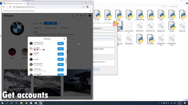 Python Instagram bot смотреть онлайн