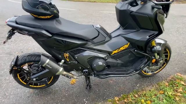 Honda xadv x adv X ADV XADV X-ADV 750 Full Carbon TUNING leovinci échappement смотреть онлайн