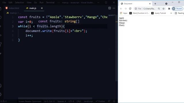 #35 While Loop and Do-While loop in JavaScript смотреть онлайн
