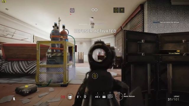 Rainbow Six Siege PC on Nvidia GTX 970 Ultra Settings Fps Test смотреть онлайн