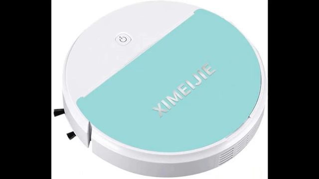 YOHUIHU Robot Vacuum Cleaner (Mint Green, 30x30x6.6 Cm)