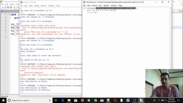 Lecture 30: Python Functions Default Parameter Programming Tutorial in Amharic | በአማርኛ смотреть онлайн