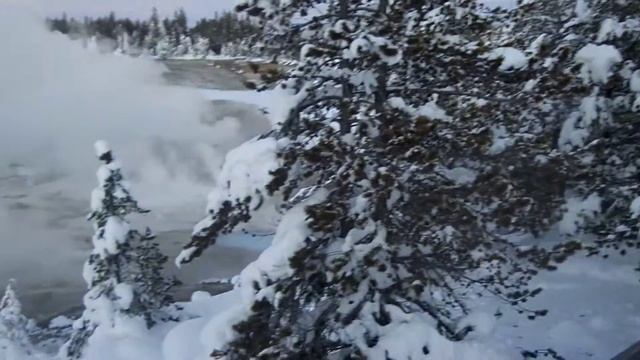 Йеллоустон парк Yellowstone Park Кратер Йеллоустонского супервулкана смотреть онлайн