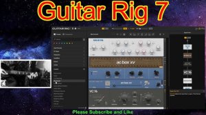 Guitar Rig 7 | Factory Presets