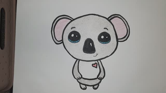 как нарисовать милую коалу, шаг за шагом, поэтапно
учимся рисовать смотреть онлайн