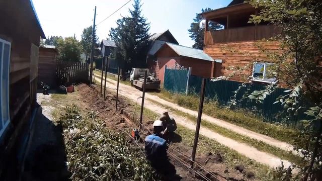 Забор ворота из профнастила своими руками от а до я смотреть онлайн