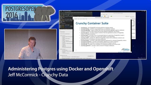 Postgres Open 2016 - Administering Postgres using Docker and Openshift смотреть онлайн
