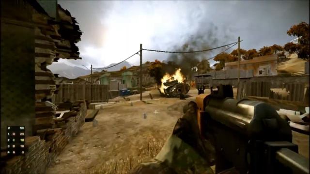 Battlefield Bad Company 2: Engineer on Isla Inocentes/Squad Deathmatch (Gameplay) смотреть онлайн