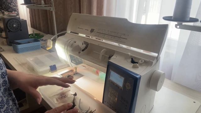 Обзор швейной машины моей Хускварны Викинг Сапфир 835 смотреть онлайн