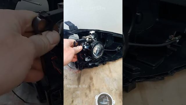 Mazda 6 GJ: Тюнинг фар, замена линз смотреть онлайн