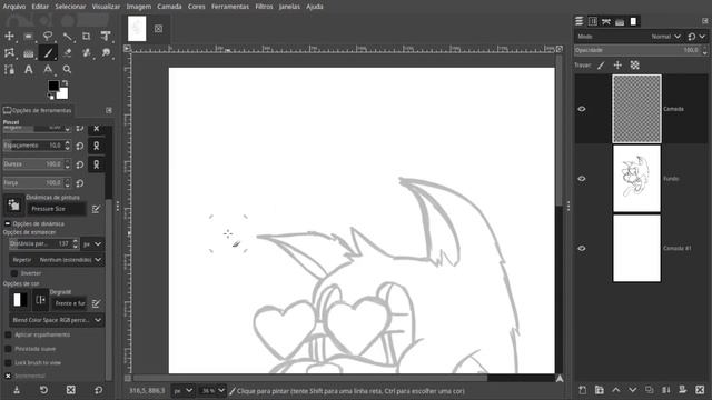 Configurando Pincel no GIMP (Software Gratuito) смотреть онлайн