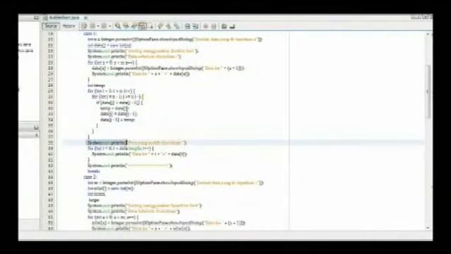 Video Implementasi Bubble Sort Java смотреть онлайн
