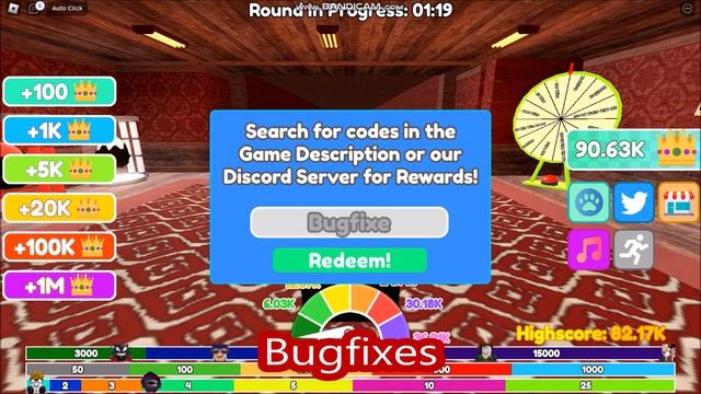 *ALL CODES WORK* [NEW ] DOORS Race Clicker ROBLOX | November 28, 2022 смотреть онлайн