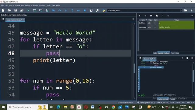 How to apply pass statement in For and While loops?| Python Tutorial in Urdu | Hindi смотреть онлайн